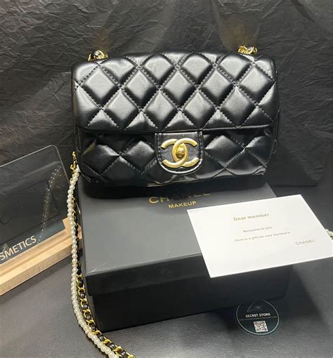 chanel makeup cases|chanel makeup bag free gift.